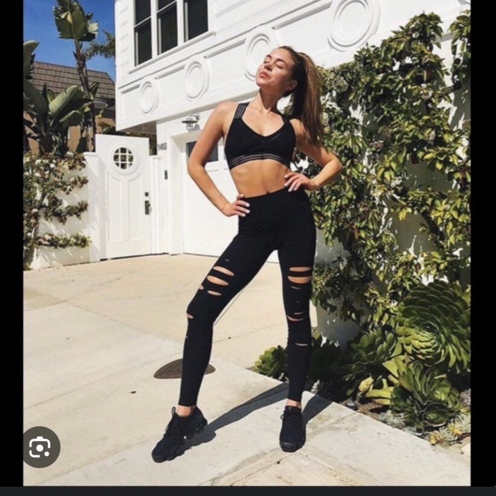 Alo ripped warrior leggings